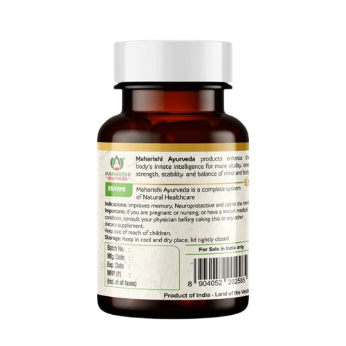 Брамі, Брахмі Органік, Махаріші Аюрведа, 60 пігулок, Brahmi, Maharishi Ayurveda