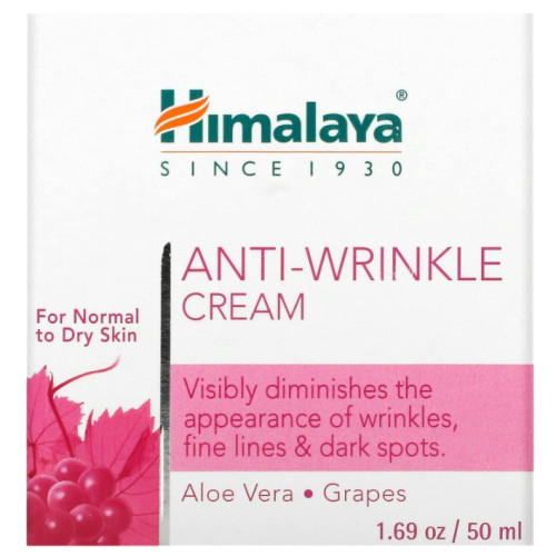 Крем від зморшок 50г, Anti-Wrinkle Cream Himalaya 50g