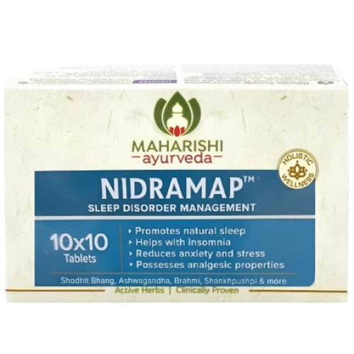 Нідрамап Махаріші аюрведа, 10 пігулок, Nidramap Maharishi ayurveda 